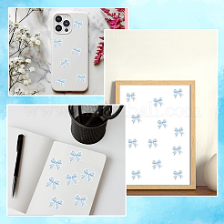 Наклейки с бантом pp&nbsp;DIY-WH20007-281A