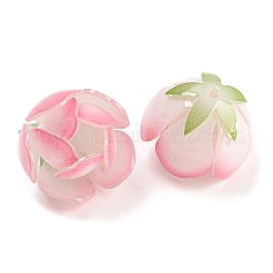 Акриловые бусины в форме лотоса&nbsp;MACR-K354-06A