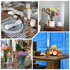 Канделябр из смолы&nbsp;DJEW-WH20023-001B