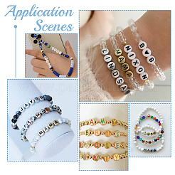 1000 шт. Непрозрачные акриловые бусины&nbsp;OACR-PA0001-34C