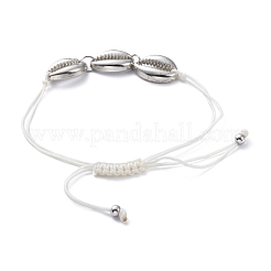 Braccialetto intrecciato cavo di nylon regolabile&nbsp;BJEW-JB05617