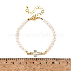 Braccialetti da donna in lega di cristallo con strass&nbsp;BJEW-JB14369