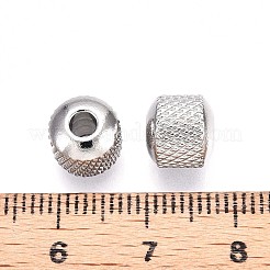 Бусины из нержавеющей стали 201&nbsp;STAS-N088-37C-01P