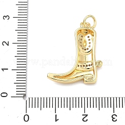 Латунные микро проложить кубического циркония подвески&nbsp;KK-H539-03G