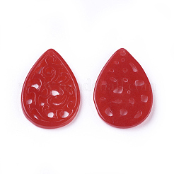 Pendentifs en jade blanc naturel sculpté&nbsp;G-L495-42C