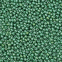11/0 perline di semi di vetro opaco ceco&nbsp;SEED-N004-003B-35
