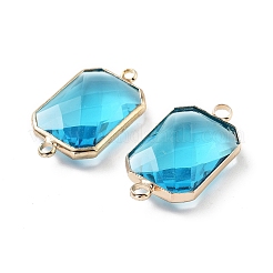 Стойка покрытие латунь паве стекло соединители подвески&nbsp;KK-M013-04G