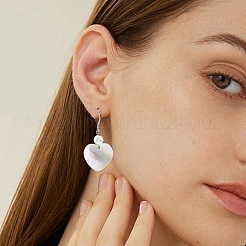 20 шт. подвески-ракушки из натуральной черной губной помады&nbsp;BSHE-SC0001-26