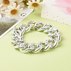 Bracciali a catena con cordolo in strass di plastica ccb&nbsp;BJEW-JB06439