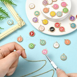 52 шт. Подвески из сплава с эмалью&nbsp;ENAM-CJ0007-07B