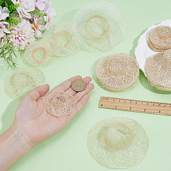 30 stücke 3 arten puppe strohhut&nbsp;DIY-CY0002-34