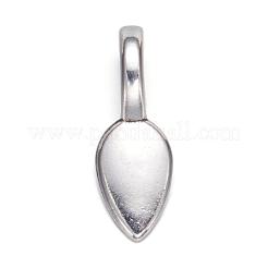 Lega di stile tibetano colla sulle barre pad piatti&nbsp;X-AB3348Y