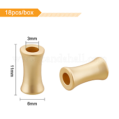 18 pz perline in ottone&nbsp;KK-BC0007-10