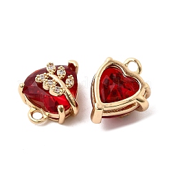 Латунные микро проложить кубического циркония подвески&nbsp;KK-K274-14G-03