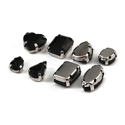 Strass di vetro cuciti su strass&nbsp;RB-CBA33FD-01P-01
