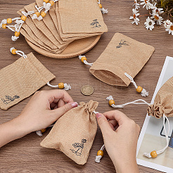 20 Stück Sackleinen-Verpackungsbeutel&nbsp;ABAG-SP0001-57B