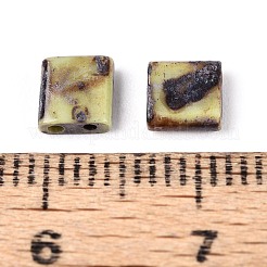 Branelli del seme di vetro della vernice di cottura a 2 foro&nbsp;SEED-N009-03G