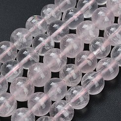 Природного розового кварца нитей бисера&nbsp;G-G305-A03-10mm