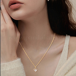 100 шт. подвески в виде сердечек из сплава&nbsp;ZIRC-SC0001-34