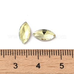 Cabochon in vetro strass&nbsp;RGLA-P037-09B-D
