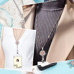 DIY austauschbares Schneeflocken-Büro-Schlüsselband&nbsp;DIY-SC0021-98