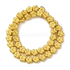 Стеклянные бусины с гальваническим покрытием &nbsp;EGLA-H109-13