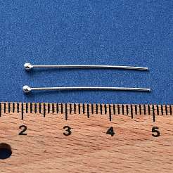 925 Sterling Silber Kugelkopfstifte&nbsp;LS-STER-M117-05C-S