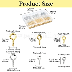 750 шт. железные скобы для крепления колышков с винтовым ушком&nbsp;IFIN-YW0003-89