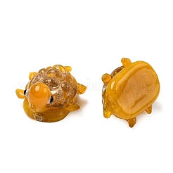 Бусины ручной работы бусины золотого песка&nbsp;LAMP-K044-01