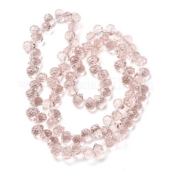 Perle di vetro trasparente&nbsp;GLAA-Z017-01B
