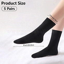 Полиэстер утолщенные короткие носки для девочки&nbsp;AJEW-WH20083-001