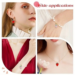 10шт прозрачные акриловые подвески&nbsp;OACR-YW0002-31A