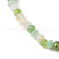 Bracciali elastici in vetro&nbsp;BJEW-JB11480
