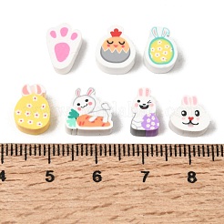 Perline di argilla polimerica fatte a mano di Pasqua&nbsp;CLAY-A006-01