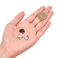 Pendentifs vierges estampés en acier inoxydable 304 avec placage sous vide PVD&nbsp;STAS-UN0003-62