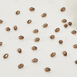 325шт прозрачные стеклянные бусины нити&nbsp;EGLA-PA0001-04B