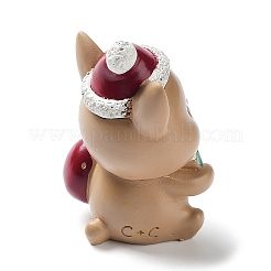 Weihnachtstiere Harzskulptur Ornament&nbsp;LS-RESI-K025-01B