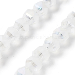 Гальванизируйте прозрачное стекло бисер нитей&nbsp;EGLA-I018-AB08