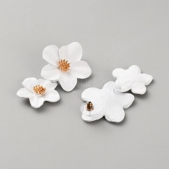 Сплав болтающиеся серьги стержня&nbsp;EJEW-WH0020-54