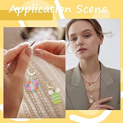 20 шт. 10 стиля пасхальных эмалевых подвесных украшений из сплава&nbsp;HJEW-YW00289