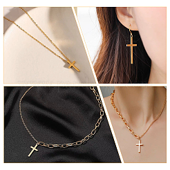 36 шт. 6 стильных долговечных латунных подвесок с покрытием&nbsp;KK-FH0005-19