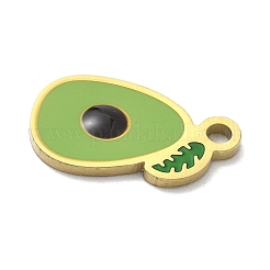 Подвески с фруктовой эмалью из нержавеющей стали 304&nbsp;STAS-G362-04G-04