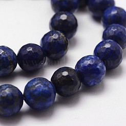 Natürlicher Lapislazuli Perlenstränge&nbsp;X-G-D840-38-8mm