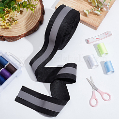 25м плоские светоотражающие полиэстеровые ленты&nbsp;OCOR-BC0006-17C