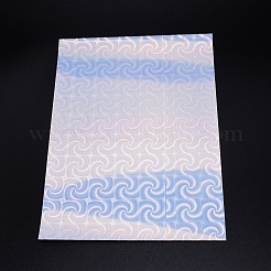 Papier photo laser brillant auto-adhésif a4 imperméable&nbsp;LS-AJEW-WH0223-96B