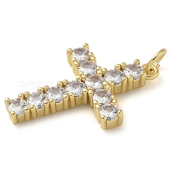 Стойки обшивки латунь микро проложить Циркон подвеску&nbsp;KK-K392-17A-G