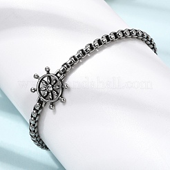 Gliederarmbänder aus 304 Edelstahl&nbsp;STAS-H263-28AS