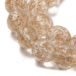 Ручной золотой песок бусины бисер нитей LAMP-L079-06E