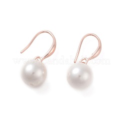 Shell perla orecchini pendenti&nbsp;EJEW-F233-01