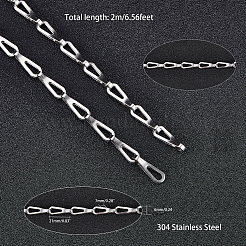 Цепи из нержавеющей стали 304&nbsp;CHS-UN0001-12P